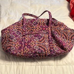 vera bradley duffle bag